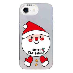 For iPhone 7 / 8 / SE 2020 2022 Christmas Series PC Full Coverage Pattern Phone Case(CW043 White)