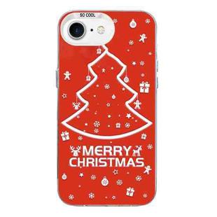 For iPhone 7 / 8 / SE 2020 2022 Christmas Series PC Full Coverage Pattern Phone Case(CW046 White)