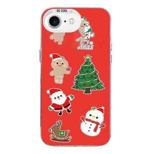 For iPhone 7 / 8 / SE 2020 2022 Christmas Series PC Full Coverage Pattern Phone Case(CW040 White)