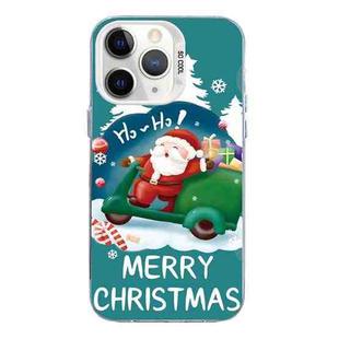 For iPhone 11 Pro Christmas Series PC Full Coverage Pattern Phone Case(CW047 White)