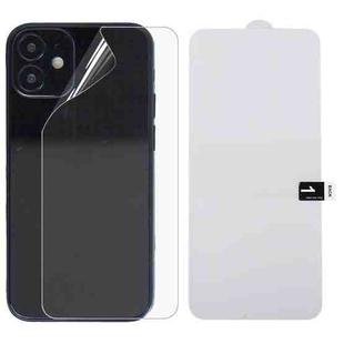 For iPhone 12 mini Full Screen Protector Explosion-proof Hydrogel Back Film