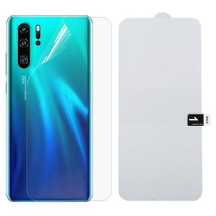 For Huawei P30 Pro Full Screen Protector Explosion-proof Hydrogel Back Film