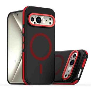 For Google Pixel 9 / 9 Pro Dual-Color Skin Feel Magsafe Magnetic Phone Case(Red)