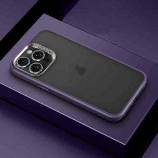 For iPhone 15 Pro SULADA Skin Feel Matte Shockproof Phone Case(Purple)