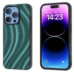 For iPhone 16 Pro Max Galactic Pattern Protective Phone Case(Green)