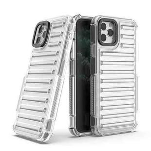 For iPhone 11 Pro Max High Transparency TPU Hybrid PC Airbag Phone Case(Transparent)