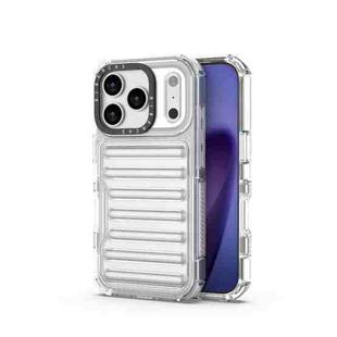 For iPhone 17 Pro High Transparency TPU Hybrid PC Airbag Phone Case(Transparent)