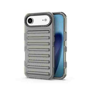 For iPhone 17 Air High Transparency TPU Hybrid PC Airbag Phone Case(Transparent Black)