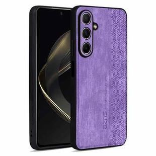 For Samsung Galaxy A26 5G AZNS 3D Embossed Skin Feel Phone Case(Purple)