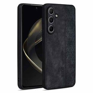 For Samsung Galaxy A56 5G AZNS 3D Embossed Skin Feel Phone Case(Black)