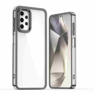 For Samsung Galaxy A04 / A04s Shine High Transparency Acrylic Phone Case(Black)