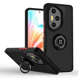 For Honor 300 Ultra Q Shadow 1 Series TPU + PC Phone Case with Ring(Black+Red)