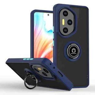 For Honor 300 Ultra Q Shadow 1 Series TPU + PC Phone Case with Ring(Royal Blue)