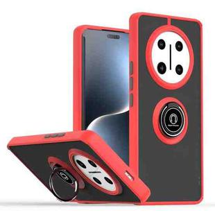 For Honor X60 Pro / X9c Q Shadow 1 Series TPU + PC Phone Case with Ring(Red)