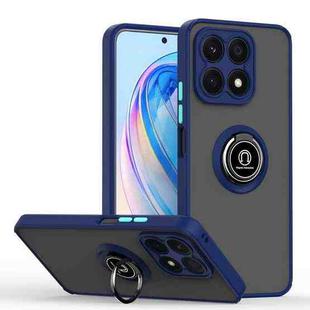 For Honor X8a Q Shadow 1 Series TPU + PC Phone Case with Ring(Royal Blue)