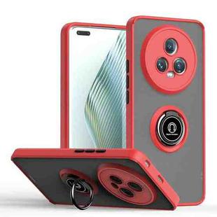 For Honor Magic5 Pro Q Shadow 1 Series TPU + PC Phone Case with Ring(Red)
