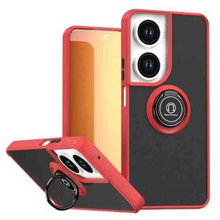 For Huawei nova 12 SE Q Shadow 1 Series TPU + PC Phone Case with Ring(Red)