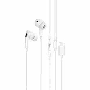 hoco M101 Pro Type-C In-Ear Call / Gaming Wired Earphone, Cable Length: 1.2m(White)