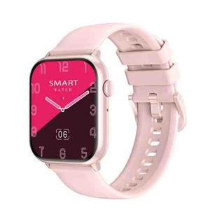 HD15 1.75 inch Silicone Strap IP68 Waterproof Smart Watch, Support Sedentary Reminder / Sleep Monitoring(Pink)