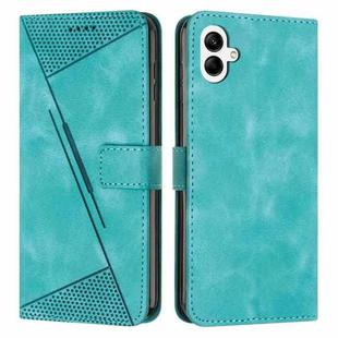 For Samsung Galaxy A07 4G Dream Triangle Leather Phone Case with Lanyard(Green)