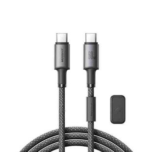 JOYROOM S-A50 3A 480Mbps Fast Charging Data Cable, Type-C to Type-C Cable, Length: 1.2m(Dark Gray)