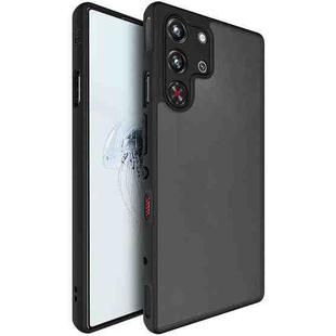 For ZTE nubia Red Magic 10 Pro imak UX-9B Series Four Corners Tiny Airbag Shockproof Phone Case(Black)