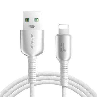 JOYROOM S-A51 Cutting-Edge Series 3A Fast Charging Data Cable, USB-A to 8 Pin Cable, Length: 1.2m(Light Gray)