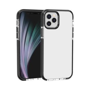 For iPhone 12 mini Shockproof High Transparency TPU Protective Case(Black)