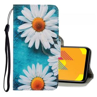 For Vivo Y11 (2019) 3D Colored Drawing Horizontal Flip PU Leather Case with Holder & Card Slots & Wallet(Chrysanthemum)