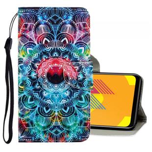 For Vivo Y11 (2019) 3D Colored Drawing Horizontal Flip PU Leather Case with Holder & Card Slots & Wallet(Mandala)