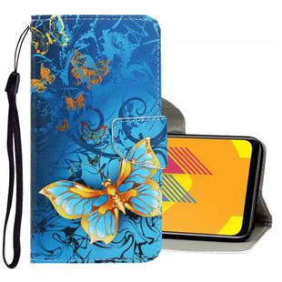 For Vivo Y11 (2019) 3D Colored Drawing Horizontal Flip PU Leather Case with Holder & Card Slots & Wallet(Jade Butterfly)