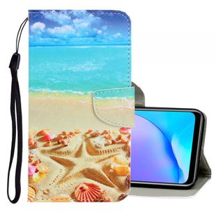 For Vivo Y17 / Y12 / Y15 3D Colored Drawing Horizontal Flip PU Leather Case with Holder & Card Slots & Wallet(Pentagram)