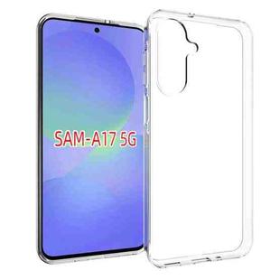 For Samsung Galaxy A17 5G Waterproof Texture TPU Phone Case(Transparent)