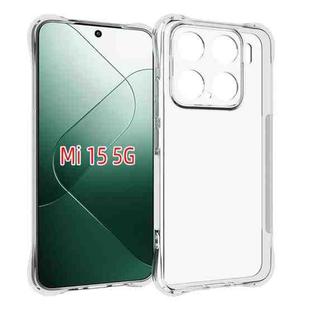 For Xiaomi 15 Shockproof Non-slip Thickening TPU Phone Case(Transparent)