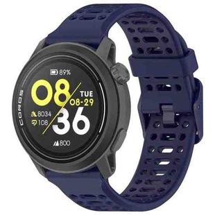 For COROS PACE 3 Color Buckle Liquid Silicone Strap(Midnight Blue)