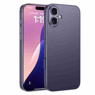 For iPhone 16 Plus GKK AG Craft Skin Feel Full Coverage Phone Case(Purple)