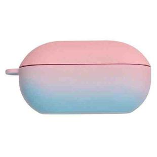 For Beats Solo Buds PC Gradient Frosted Earphone Protective Case(Gradient Pink)