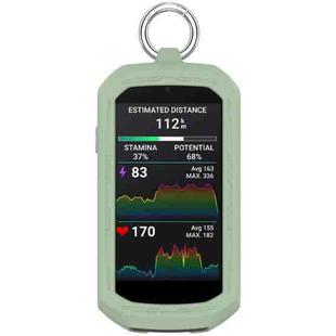 For Garmin Edge 1050 Full Coverage Stopwatch Silicone Protective Case(Green)