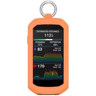 For Garmin Edge 1050 Full Coverage Stopwatch Silicone Protective Case(Orange)