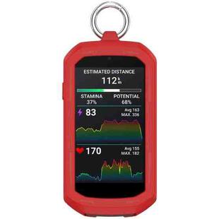 For Garmin Edge 1050 Full Coverage Stopwatch Silicone Protective Case(Red)