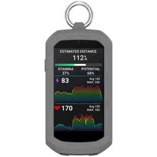 For Garmin Edge 1050 Full Coverage Stopwatch Silicone Protective Case(Dark Grey)