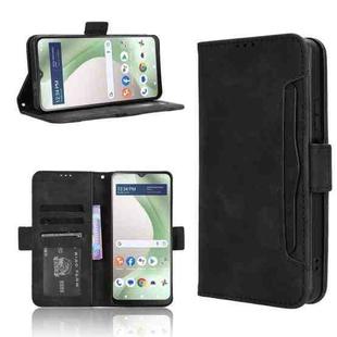 For BLU View 5 Skin Feel Calf Texture Card Slots Leather Phone Case(Black)