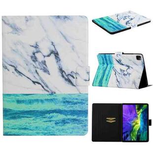 For iPad Pro 11 2024 Colored Drawing Pattern Flip Leather Smart Tablet Case(Ocean)