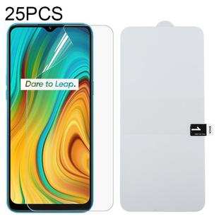 For OPPO Realme C3 25 PCS Full Screen Protector Explosion-proof Hydrogel Film