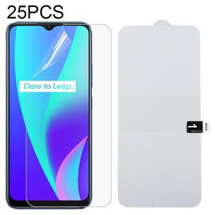 For OPPO Realme C15 25 PCS Full Screen Protector Explosion-proof Hydrogel Film