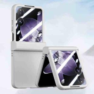 For Xiaomi Mix Flip Three Parts Integrated PC Skin Feel Shockproof Phone Case(White)