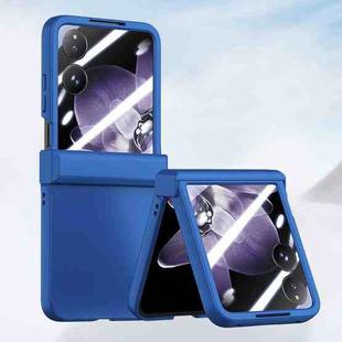 For Xiaomi Mix Flip Three Parts Integrated PC Skin Feel Shockproof Phone Case(Blue)