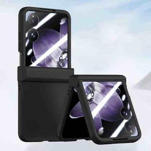 For Xiaomi Mix Flip Three Parts Integrated PC Skin Feel Shockproof Phone Case(Black)