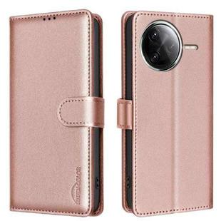 For Redmi K80 / K80 Pro Litchi Texture RFID Anti-theft Leather Phone Case(Gold)