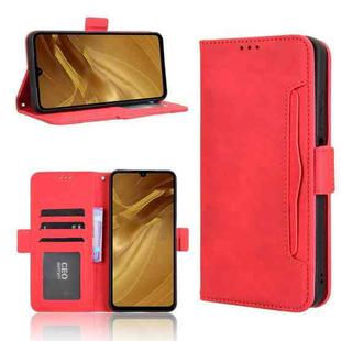 For Redmi A5 4G 173.3mm Skin Feel Calf Texture Card Slots Leather Phone Case(Red)